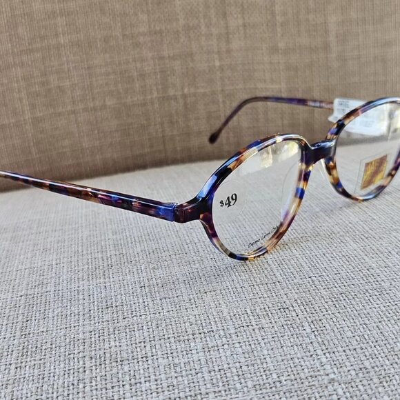 Marvel Classic Women Eyeglasses Frame 55 VIOLET 50[]17 140 New with defect - Picture 4 of 13